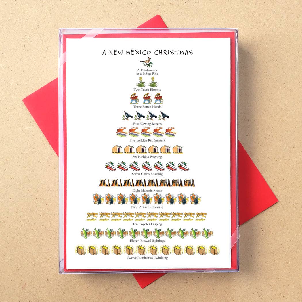 Allport Editions – Großhandel Weihnachtskarte – „Staaten: 12 Days of Christmas“ -Boxkarten — ALLE 50 BUNDESSTAATEN!21