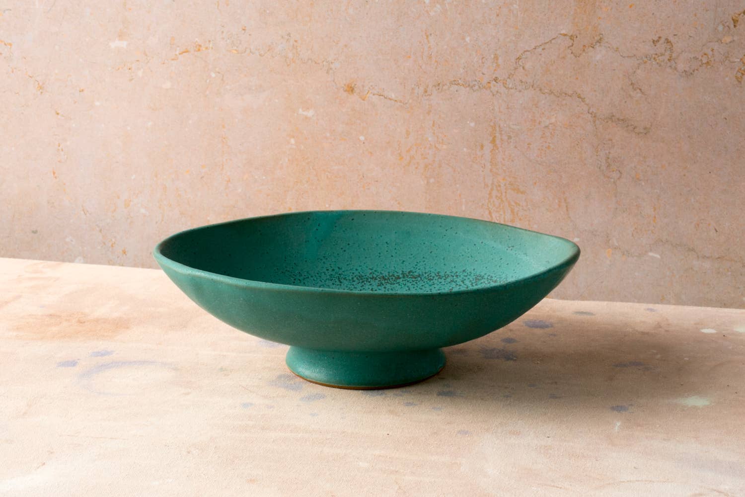 Settle Ceramics - Wholesale Serve Bowl - Footed Oval Server15