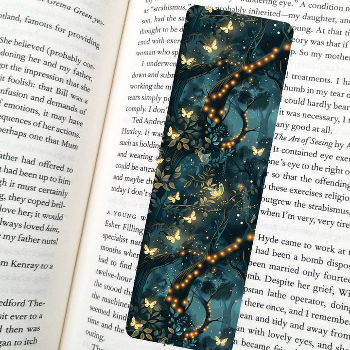 Enchanted Forest | Soft Matte Laminated Bookmark for wholesale by Indie Heart Studio