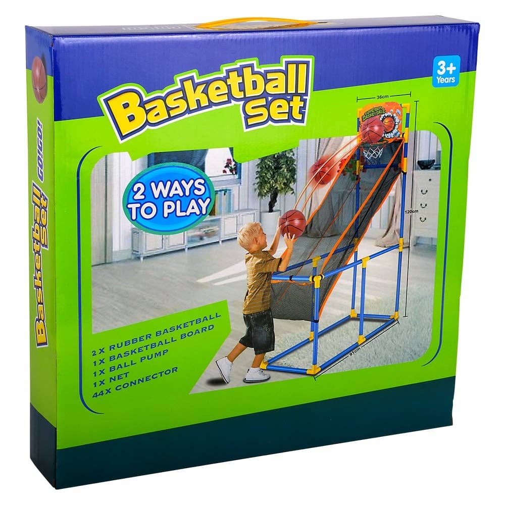 La Luna Bella - Toys – wholesale Klassisk leksak - Barn – Arcade Basketkorgspel med bollpump 47" - LLB Toys5
