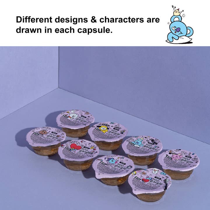 Tomnada - Wholesale Mouthwash - 8 Cup BT21 Hoo Mouthwash Set Single Size, Alcohol-Free7