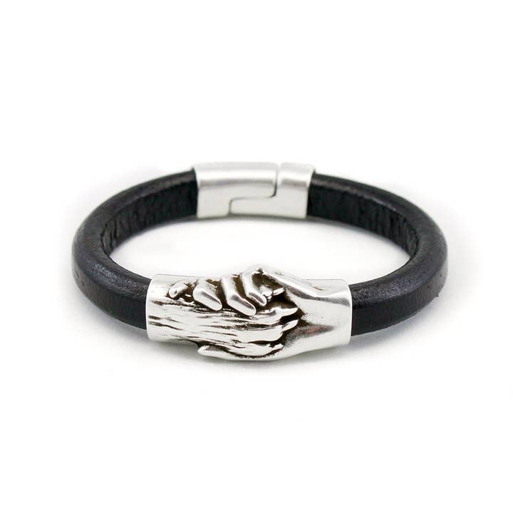 Hand and Paw Project – Großhandel Armreif – Hundepfoten-Leder-Armband - Hand & Pfoten-Projekt™ Schmuck