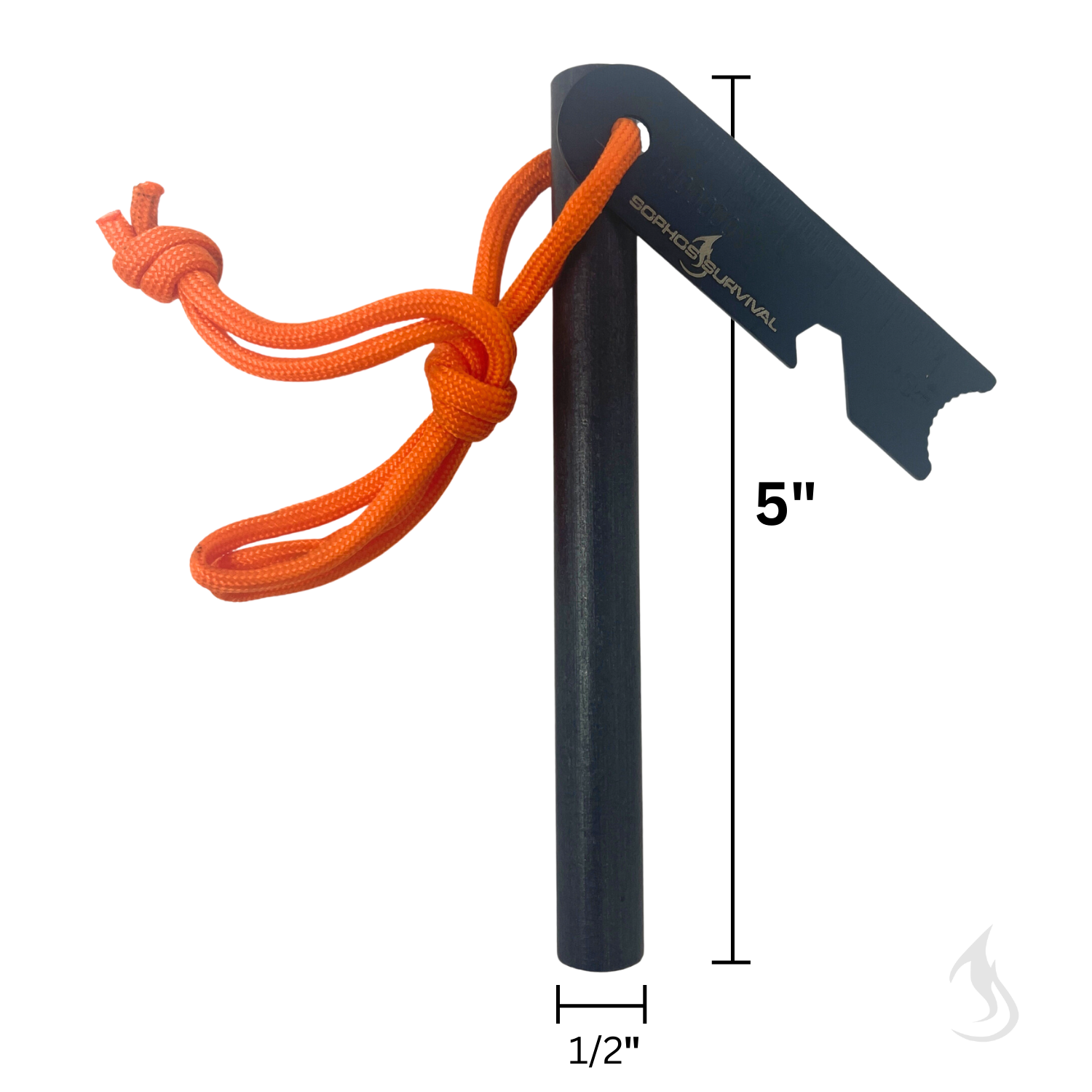 Sophos Survival - Vente Briquets - Sophos Survival | Fer Rod Fire Striker de 5 pouces6