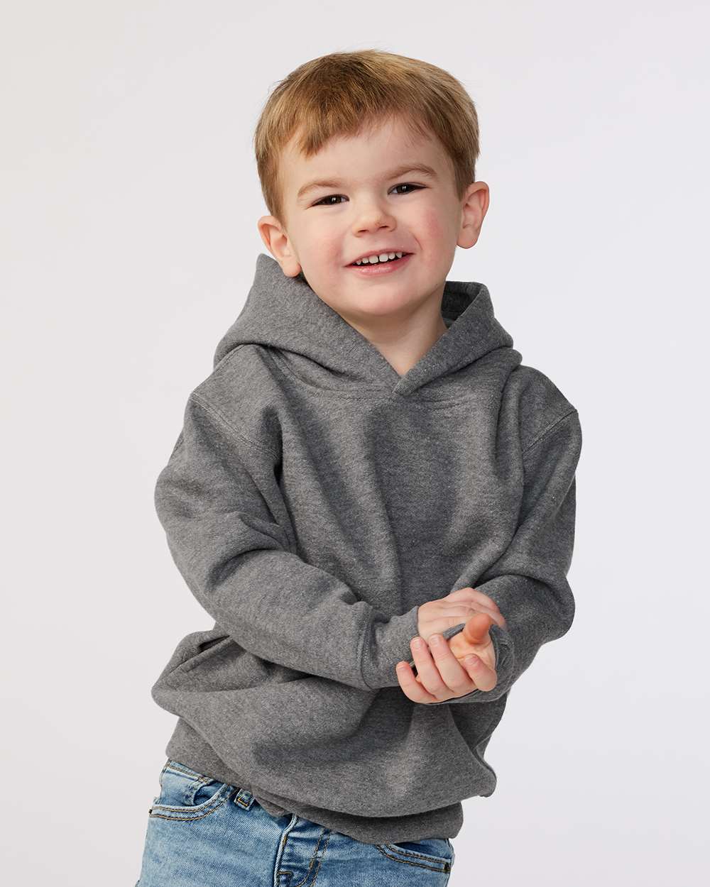 Total Apparel - Wholesale Hoodie - Kids - Rabbit Skins Toddler Pullover Fleece Blank Hoodie | 332617