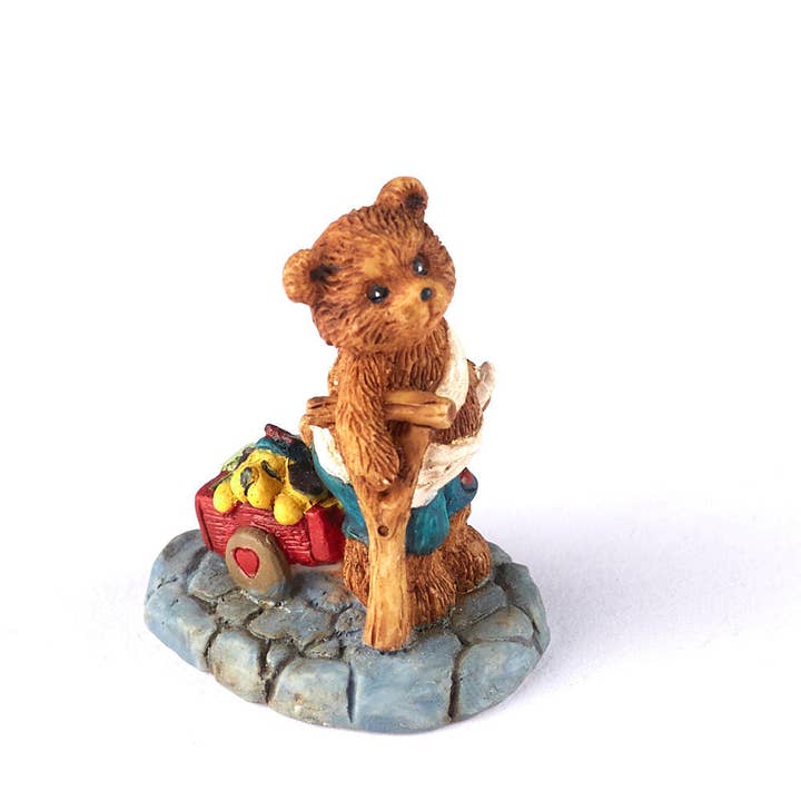 Factory Direct Craft - Wholesale Decorative tabletop object - 1-3/8" Mini Teddy Town Boo Boo Bear Figurine1