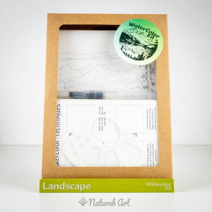Landscape WaterColor Set for wholesale by Naturah