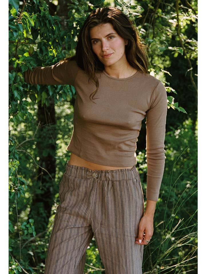 LA RELAXED - Wholesale T-Shirt - Women's - Bebe Organic Long Sleeve11