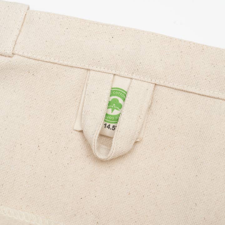 Organic Cotton Mart - Vendita all'ingrosso Borsa per shopping/spesa - Borsa a tracolla unisex in puro cotone Canvas Shopping con maniche