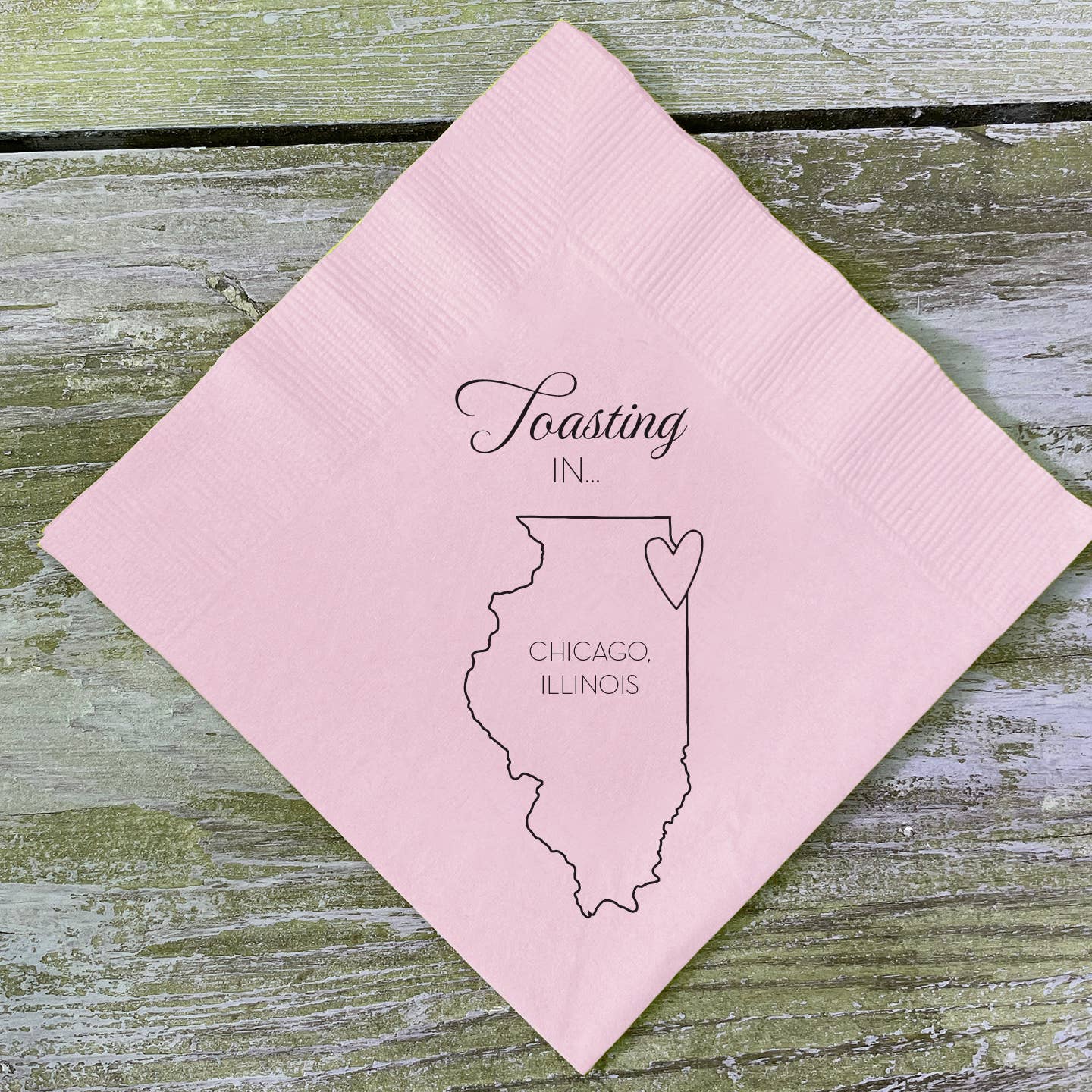 Alice-Louise Press - Vendita all'ingrosso Tovagliolo monouso - Brindando in... Tovaglioli da cocktail locali2