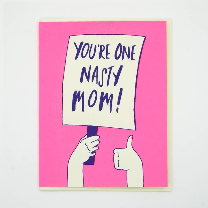 Kid Icarus - Vente Carte pour la fête des Mères - Carte Kid Icarus - Fête des mères - Nasty Mom0