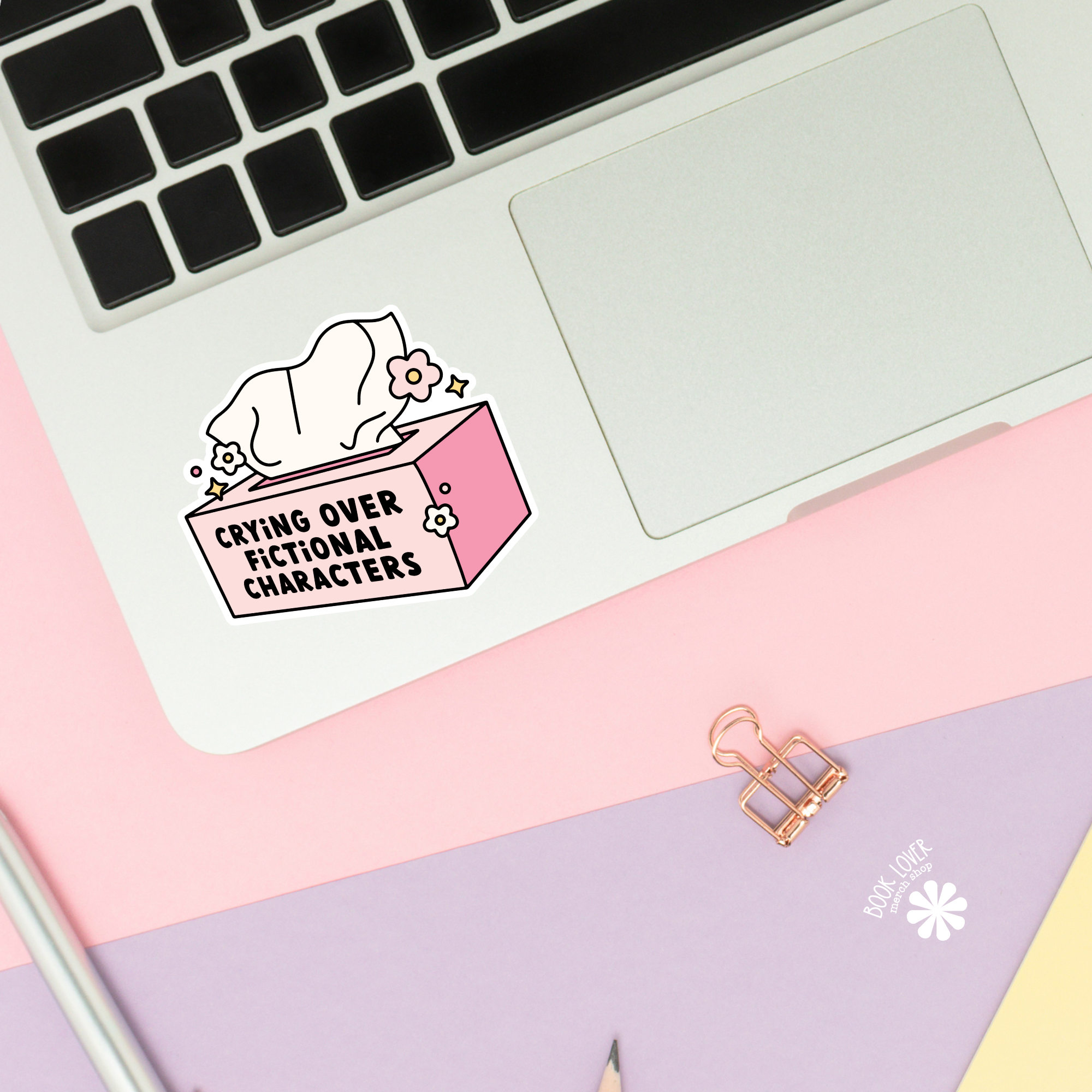 Book Lover Merch Shop – wholesale Sticker – Crying Over Fictional Characters Stickers / Bookish Stickers1