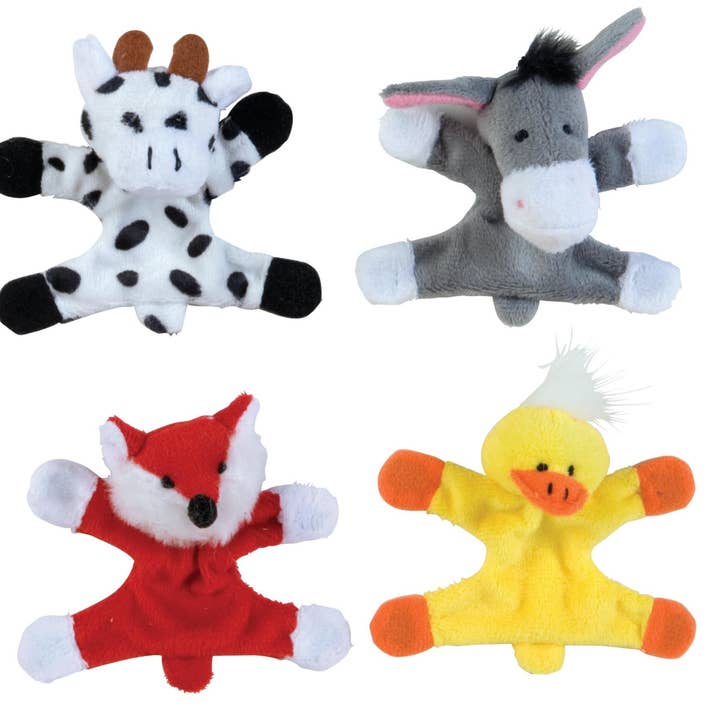 Geddes - Wholesale Stuffed/Plush Toy - Kids & Baby - BARNYARD LOCKER BUDDIES PLUSH MAGNET 12/BG