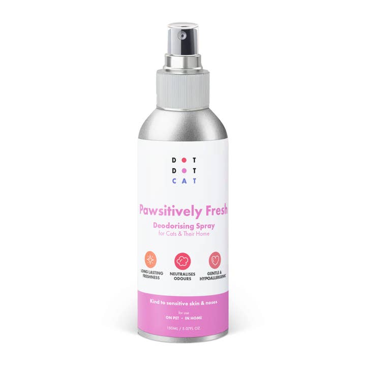 Pawsitively Fresh Deodorising Spray for Cats & Home (150ml) for wholesale by DotDotPet