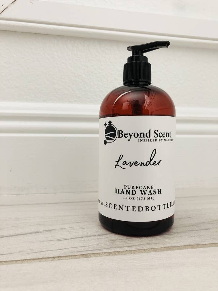 Lavender Hand Wash Soap (16 oz) for wholesale by Beyond Scent Inc.