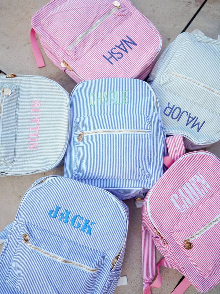 Gingham Backpack for wholesale by KENZKUSTOMZ