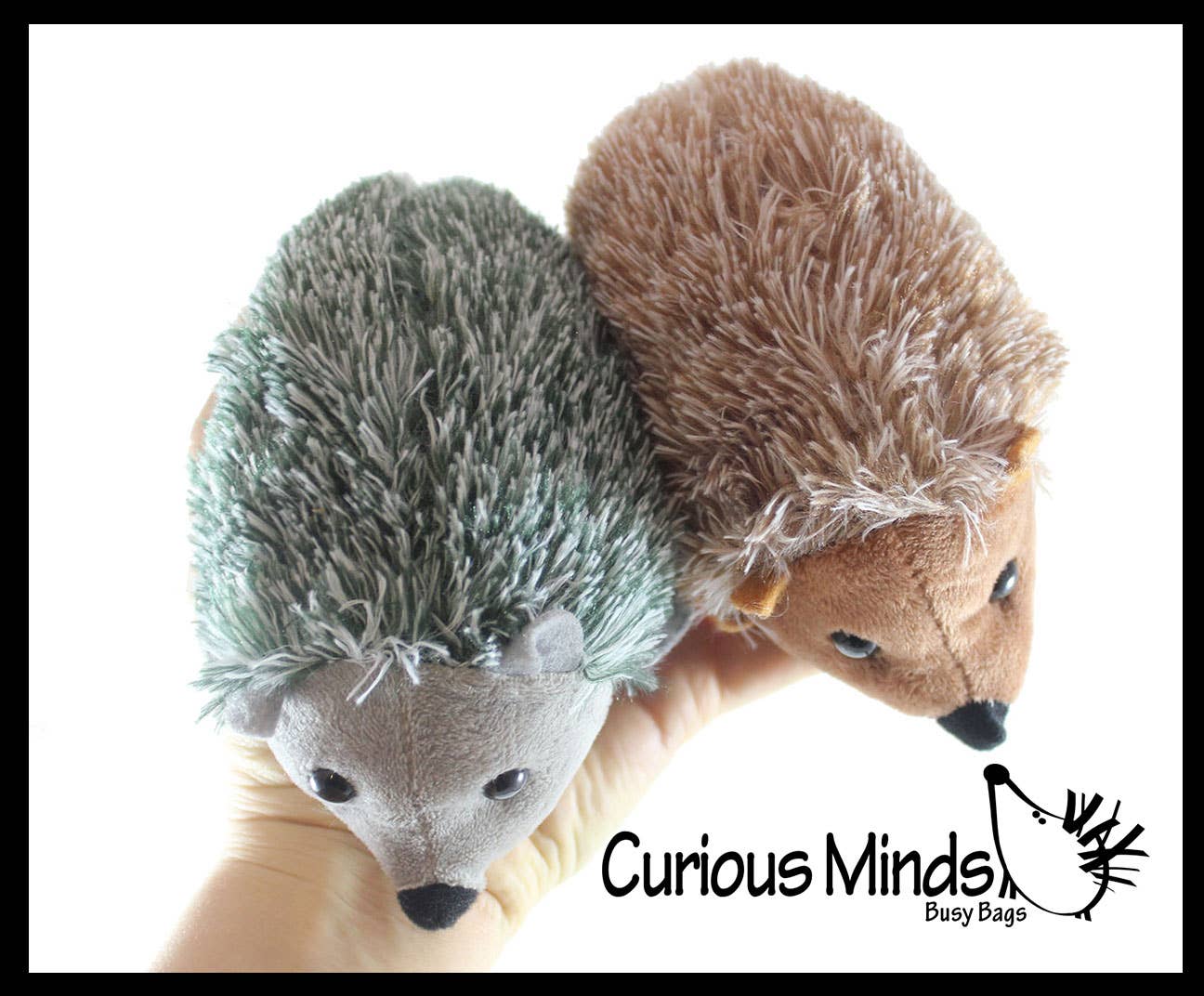 Curious Minds Toys - Vendita all'ingrosso Peluche - Bambini e neonati - 1 Peluche Riccio - Giocattolo Morbido e Adorabile