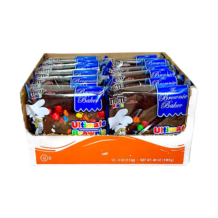 Shop The King - Wholesale Brownie - Brownie Baker M&M Ultimate Brownie, Pack of 12