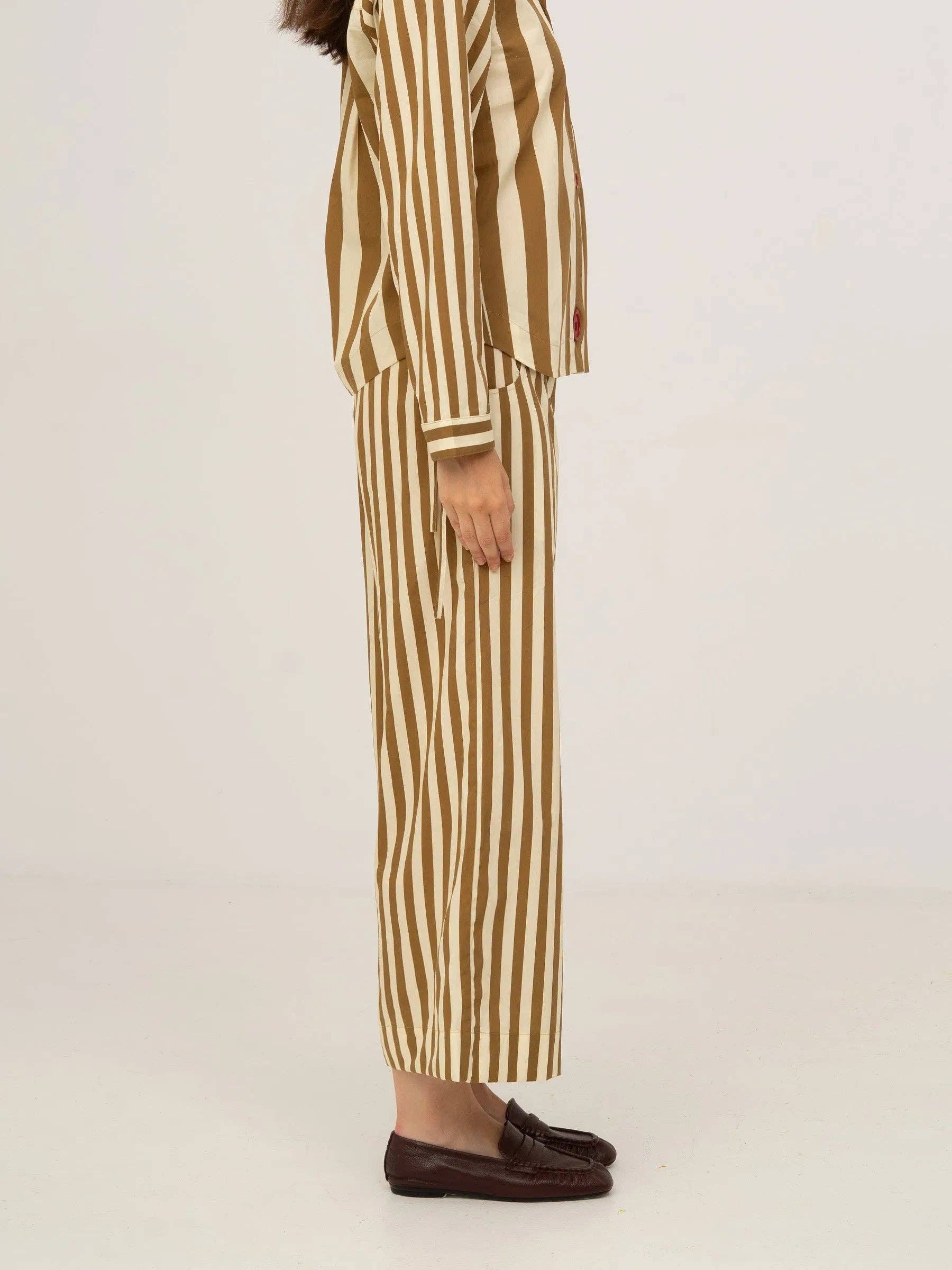 CARMEN SAYS - Wholesale Pants - Women's - Pantalones de rayas para ascensor4