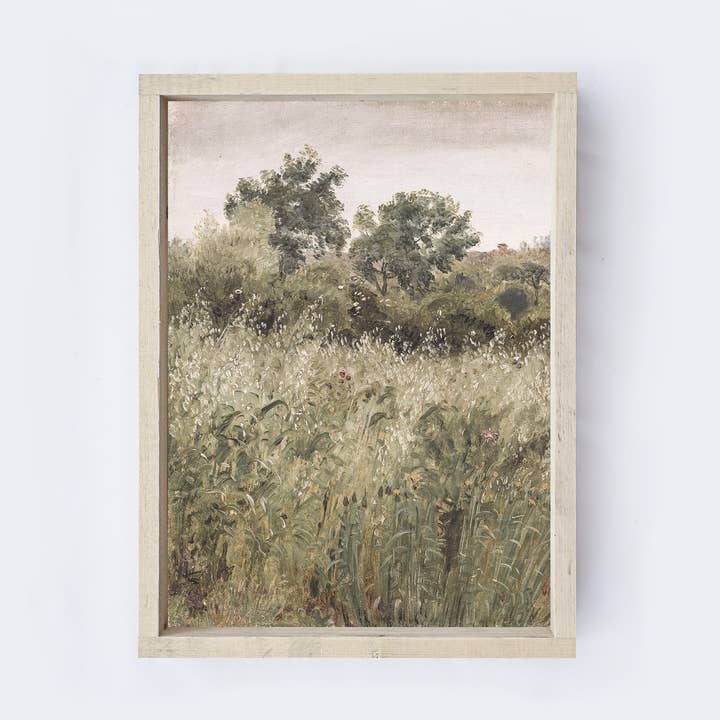 Vintage Print Framed | Fall Harvest Vertical A81 for wholesale by Hoekstra Decor