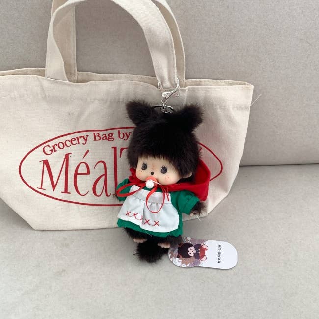 MOND HAUS - Wholesale Keychain - Women's - Wolfie&Hood Keychain – Monchichi Doll in Fairytale Costume