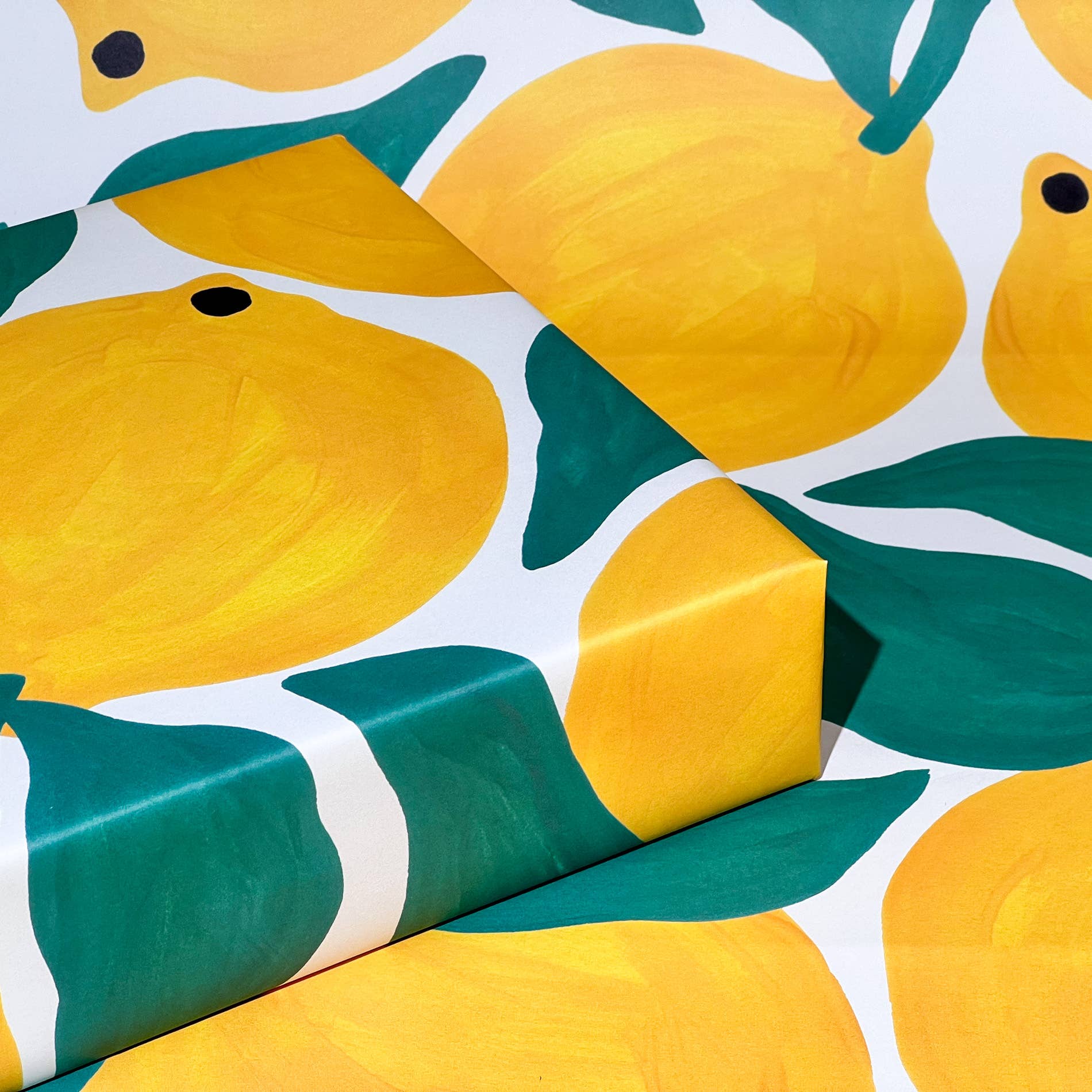 Evermade – papel de embrulho por atacado – Papel de presente com estampa de limões1