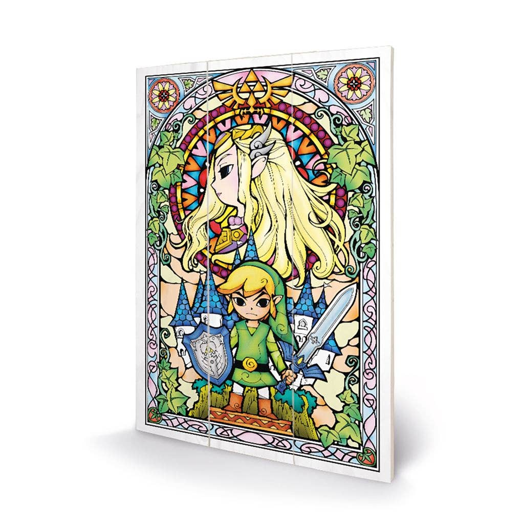 Pyramid International – wholesale Art print – The Legend of Zelda (Stained Glass) 20 x 29.5cm0