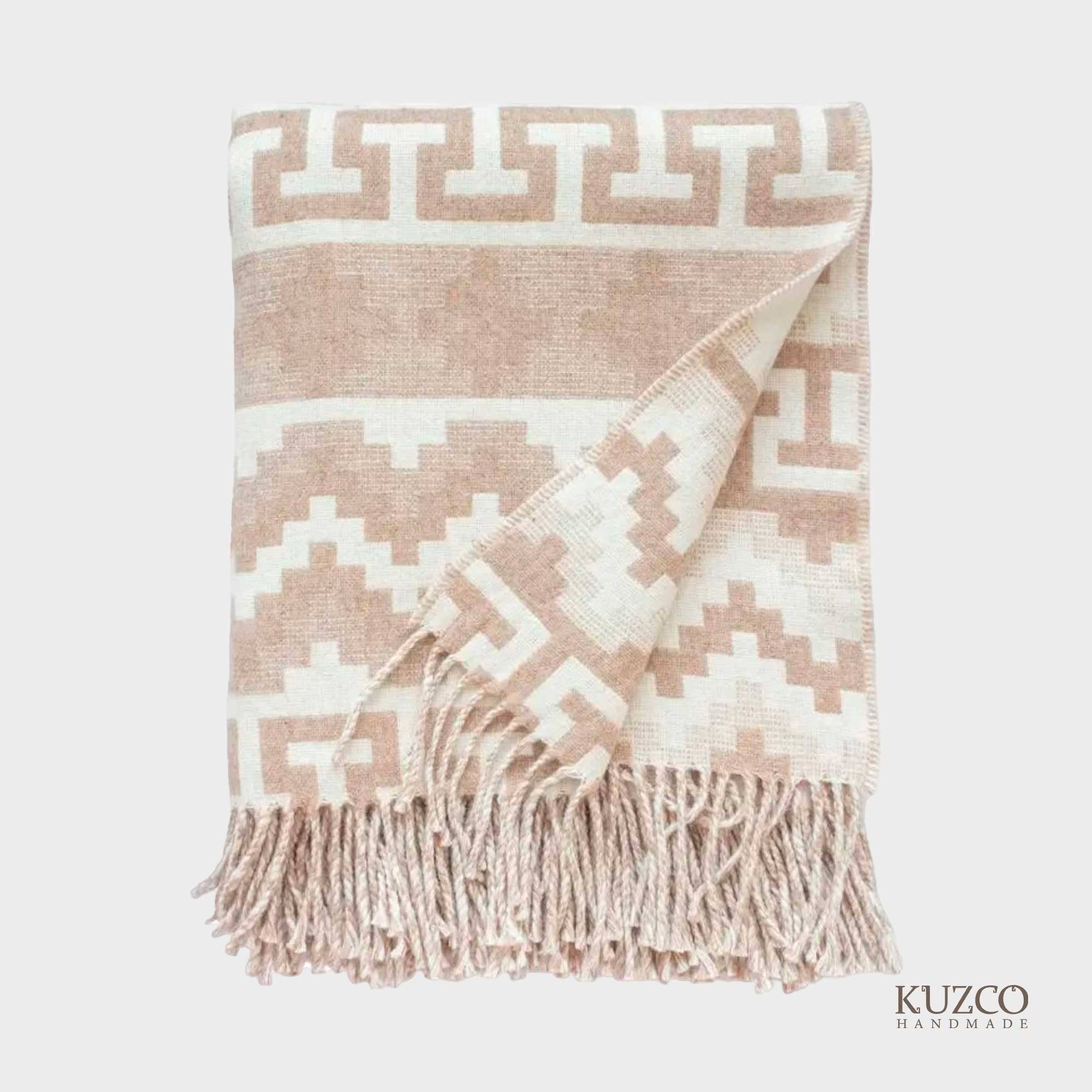 KuzcoHandmade - Venta al por mayor Mantas de sofá - Manta mezclada de alpaca peruana, mantas de lana11