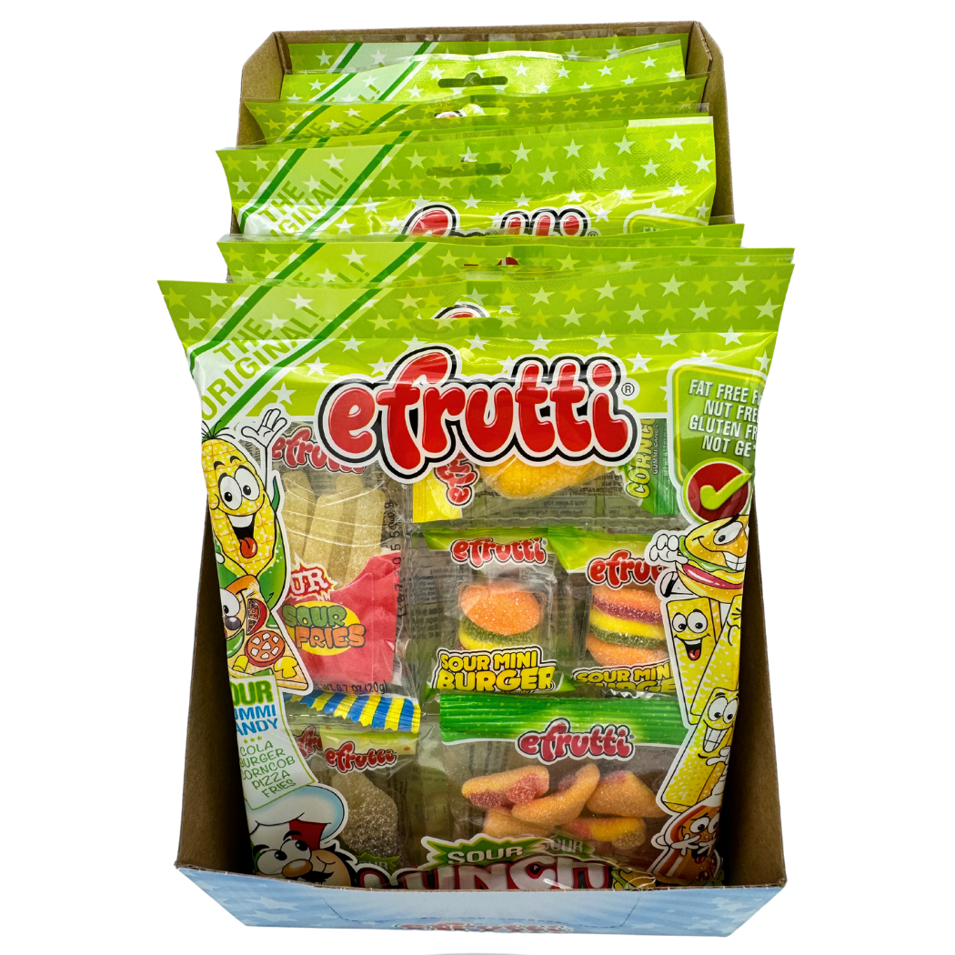 Martin's Country Store LLC - Wholesale Retailer Display - Food & Drink - Gummy- (Efrutti) Sour Lunch Bag 12ct1