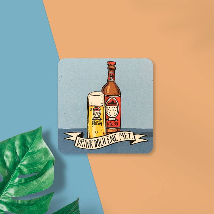 Stadtliebe® | Magnete flessibile per Colonia «Drink doch ene met» per la vendita all'ingrosso da parte di Stadtliebe®