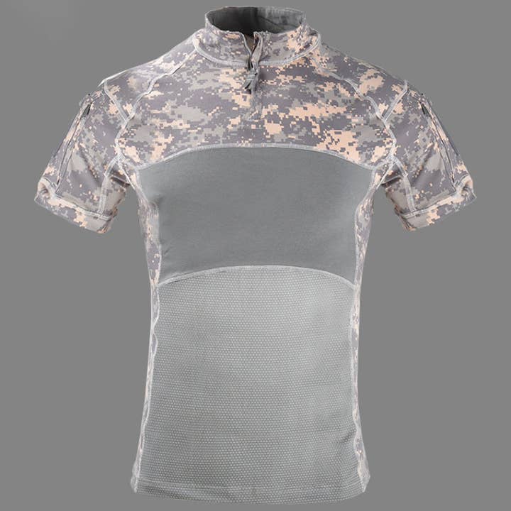 Ecovear - Wholesale T-shirt – men's - Army Combat Rip-stop Python Camouflage Men's T-Shirts1