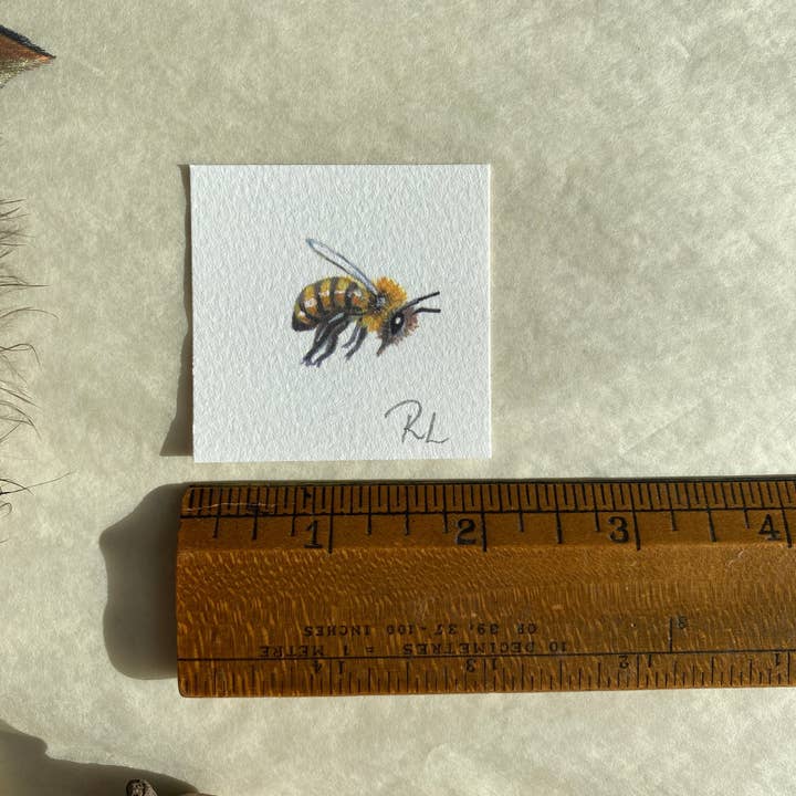Rebekah Lowell Creative Studio - Wholesale Art Print - Honeybees Little Print4