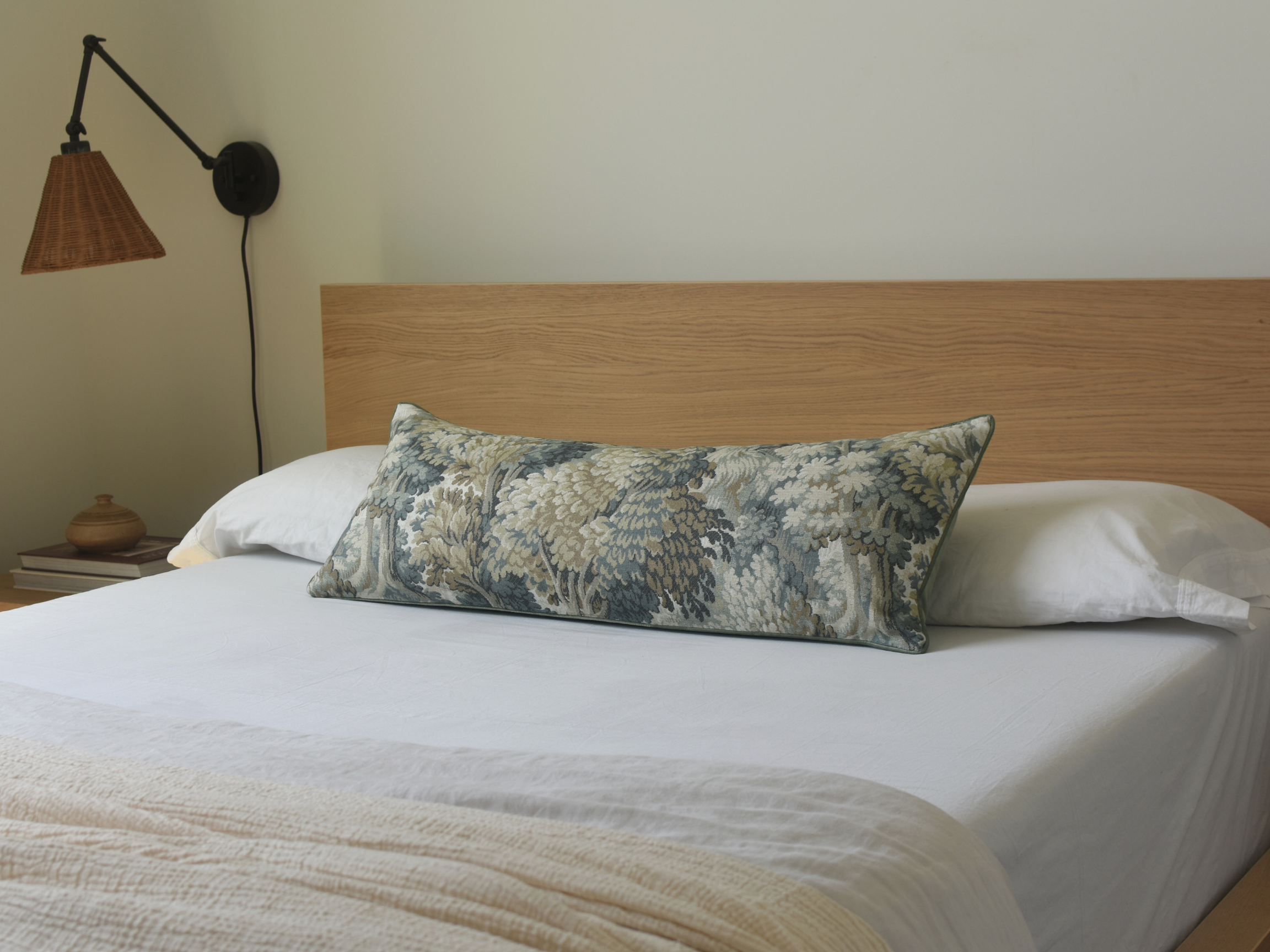 Xasmin Interiors LLC - Wholesale Lumbar Pillow - Yudi Sage Green Lumbar Pillow1