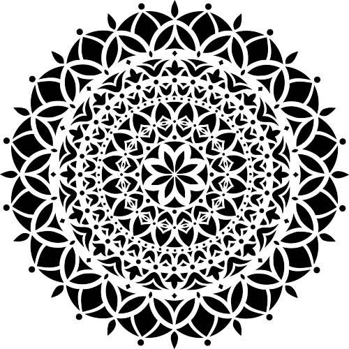 Vedas Manadala Stencil for wholesale by Designer Stencils