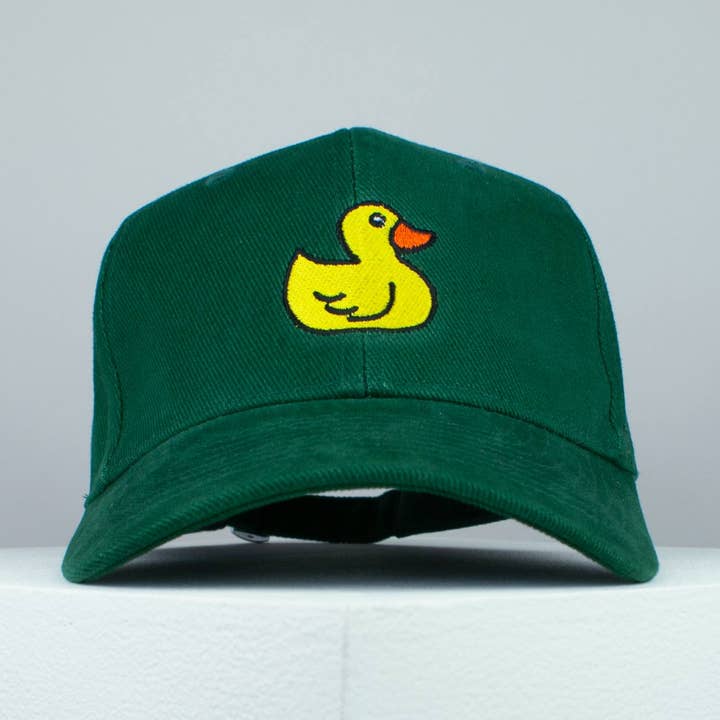 Rubber Duck Baseball Cap for wholesale by Hatty Hats Embroidery