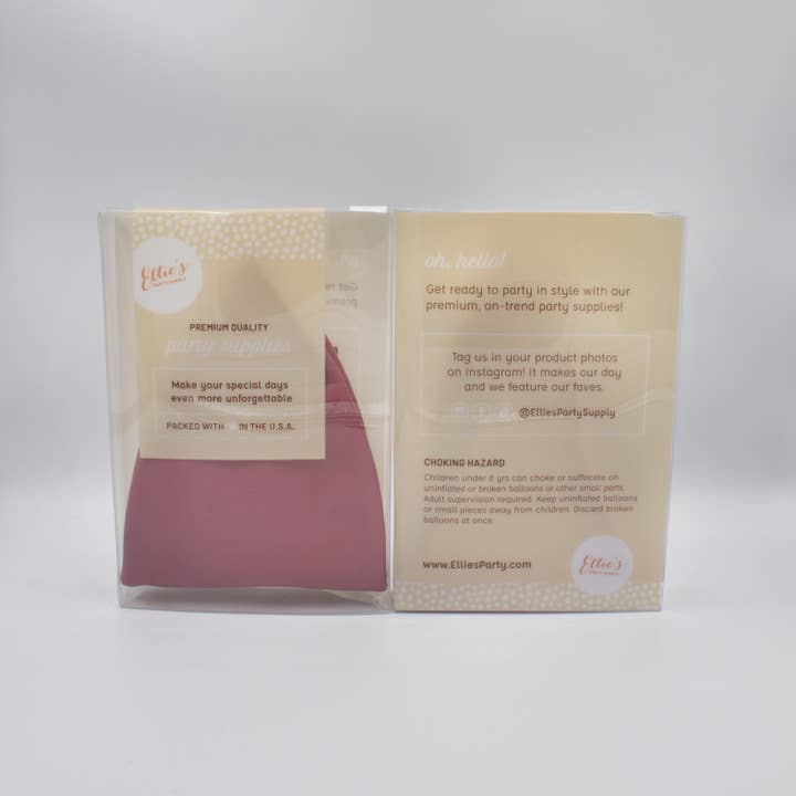 Premium Linen Latex Balloon Packs for wholesale on Faire