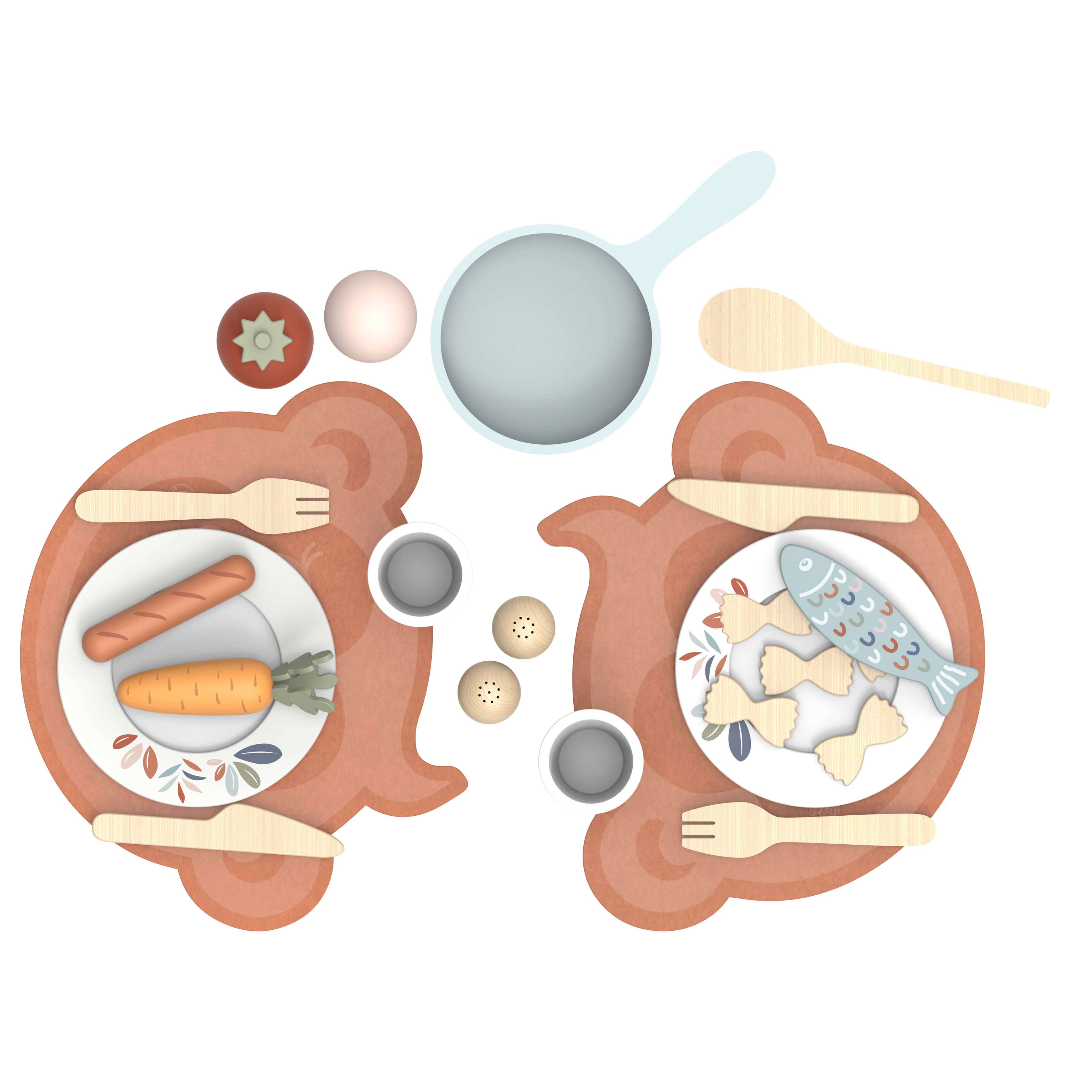 Speedy Monkey - Wholesale Toy feeding set – Child - Dining Set1