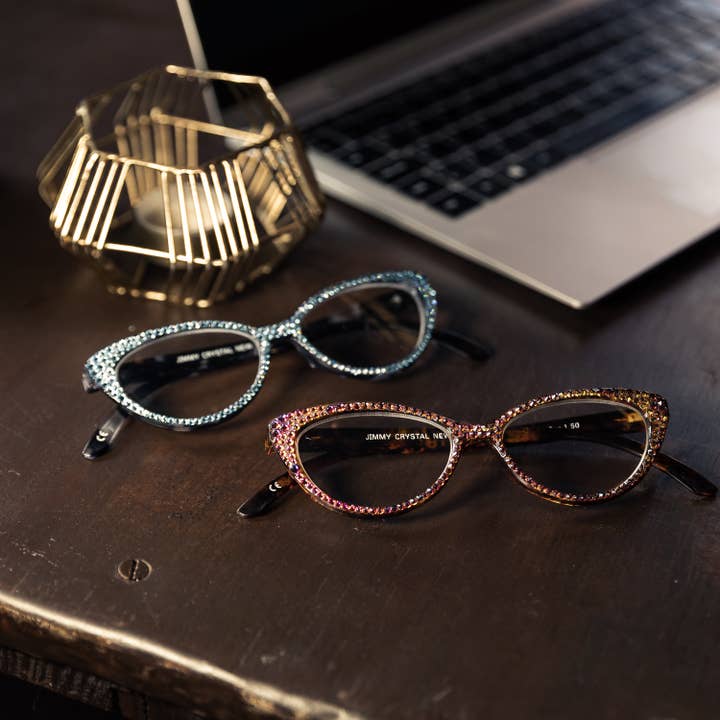 JIMMY CRYSTAL NY_ Italia (J.C. ITALIA S.R.L) – Óculos - Mulher por atacado – Óculos de leitura: Vulcão Abella4