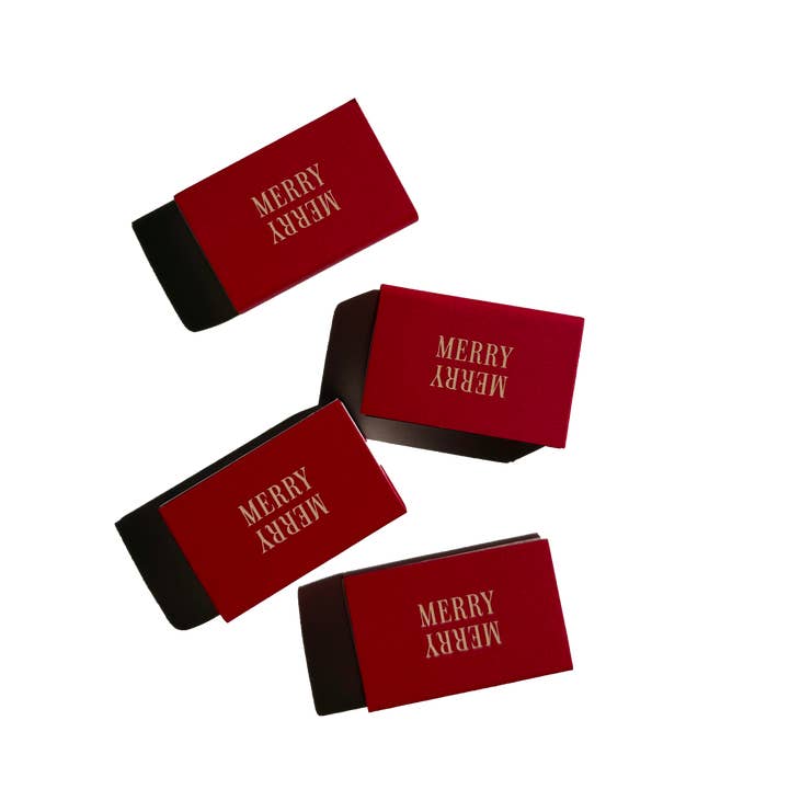 Scarlet Matchbox No. 5 Merry Merry for wholesale on Faire