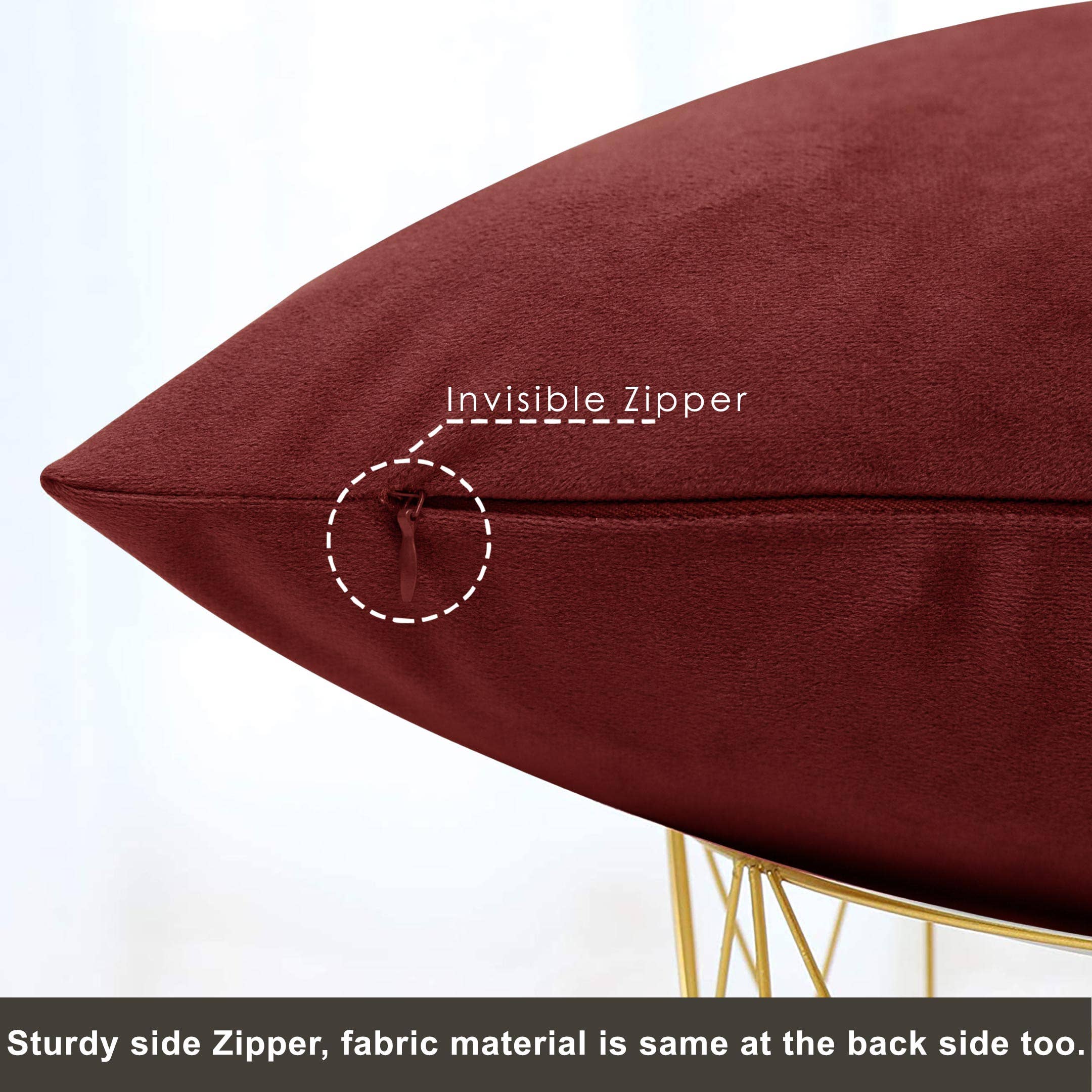 Cottonpassion_US - Wholesale Throw Pillow Cover - Luxury Velvet Throw Cushion Cover 18" inch Pillowcase21