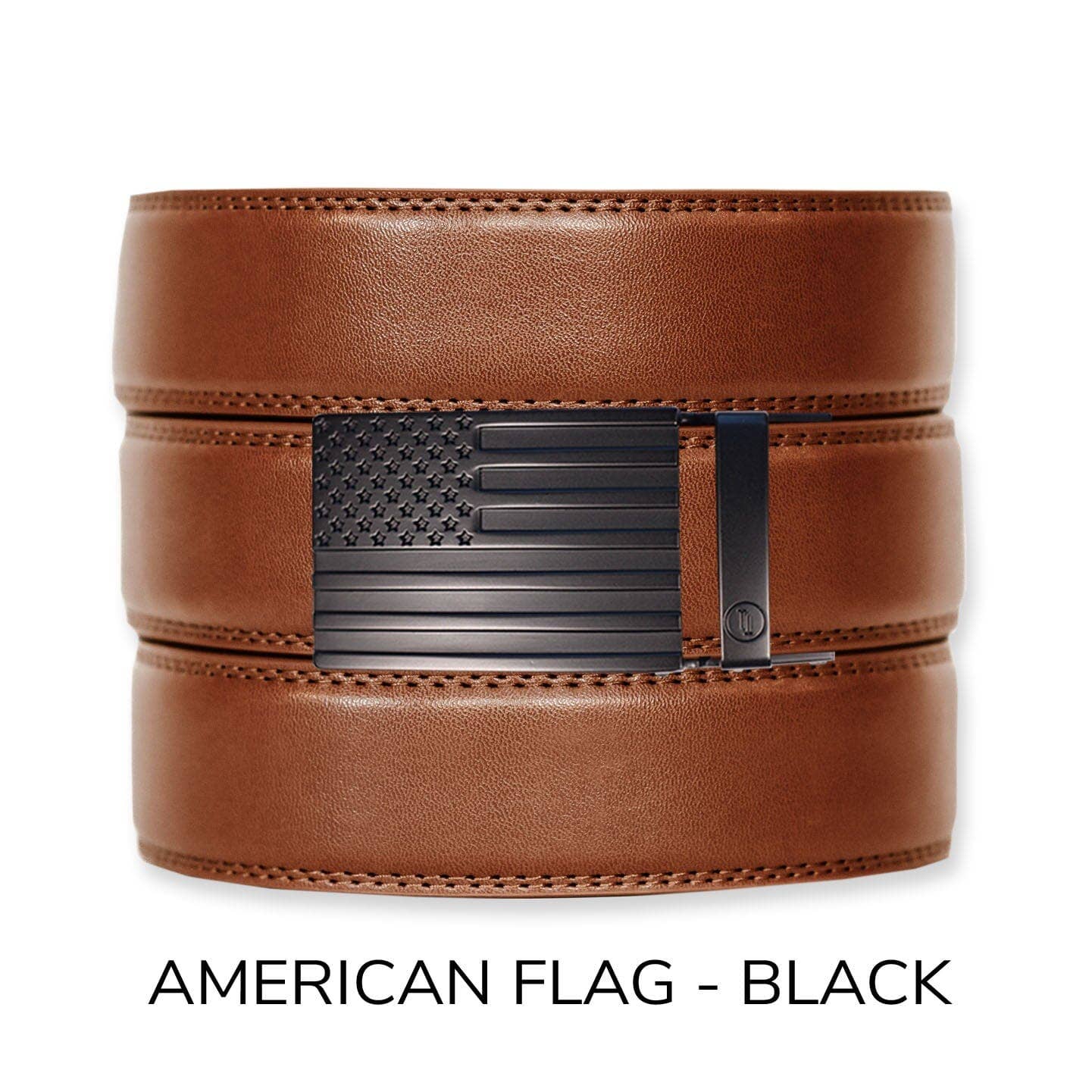 Tough Apparel - Wholesale Belt - Men's - Cognac Leather Ratchet Belt & Buckle Set16