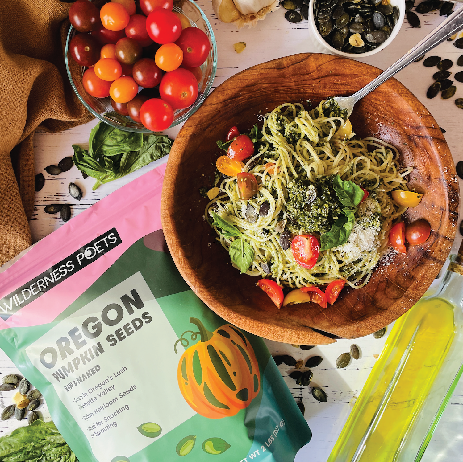 Wilderness Poets - Wholesale Seeds/Kernels - Organic Oregon Pumpkin Seeds6