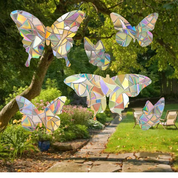 Mustard Tiger - Wholesale Suncatcher - Butterfly Shape Suncatcher Pack0