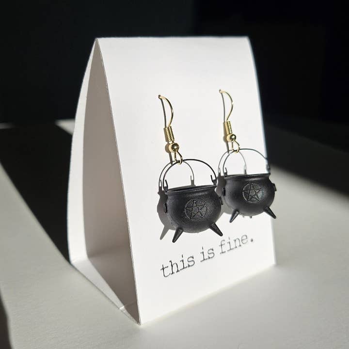 this is fine - Vendita all'ingrosso Orecchini pendenti - Strega, per favore1