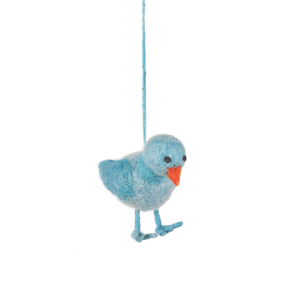 Felt So Good - Wholesale Ornament - Handmade Felt Easter Chicks Assorted Hanging Decorations2