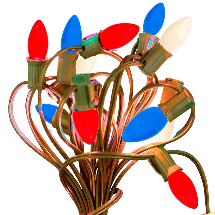 4 juli terrasverlichting met snoer voor wholesale door Lee Display