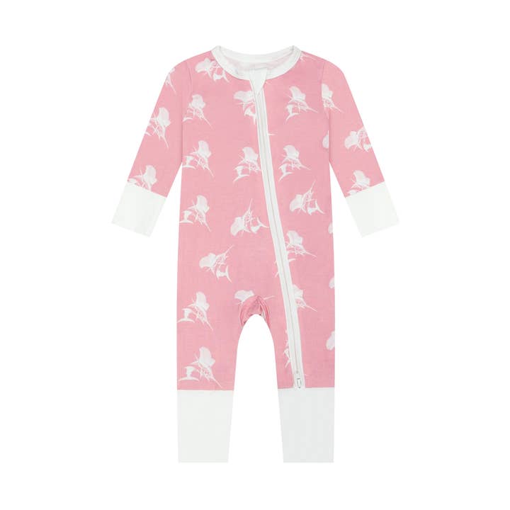 Roze zeilvis van bamboe Zippy voor wholesale door Saltwater Sail