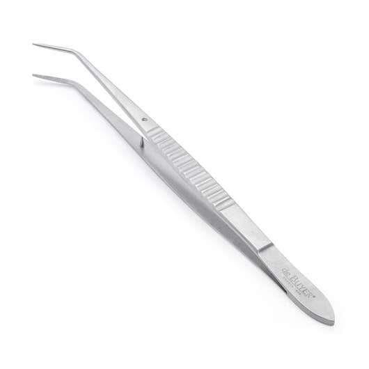De Buyer Stainless Steel 16cm Curved End Tweezer for wholesale by HAUS