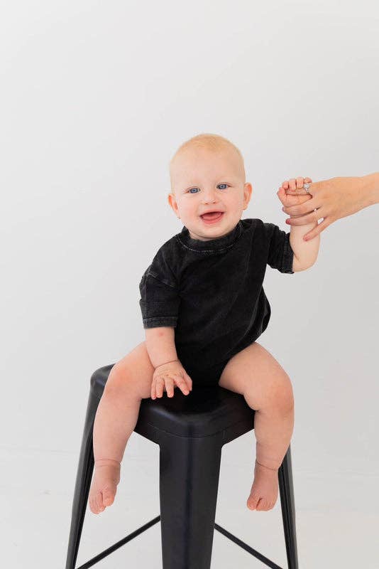 Black Acid Wash Bubble | Midnight Sky  for wholesale on Faire0