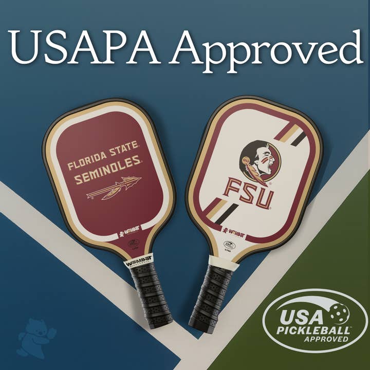 Wombat Pickleball–Raquette des Seminoles de l'Université d'État de Floride pour la vente par Greenline Goods