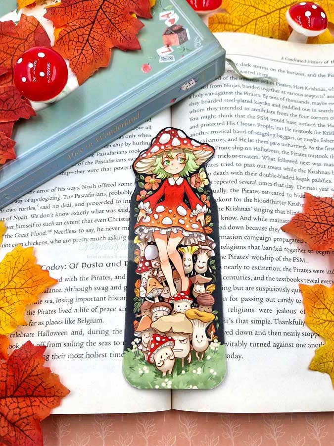 Mushy Sally Bookmark for wholesale by Dreamchaserart